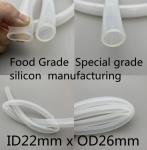 25mm Silicone Rubber Tube Food Grade Drink Soft Flexible Rubber Tubing 60shore