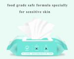 Organic 99% Water Baby Wipes Private Label Non Woven Fabric Baby Wet Wipes