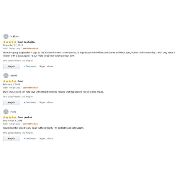 Washable Stash Bag Pickup Bag Dispenser for Dog