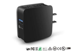 Wholesale International Travel Adapter QC3.0 Wall Charger Adapter With US EU Plug from china suppliers