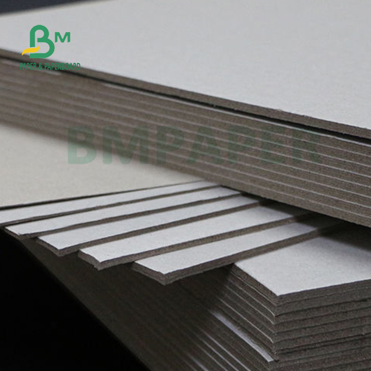 2.5mm 3mm Grey Carton Gris Board For Arch Files Hard Stiffness 89 x 119cm