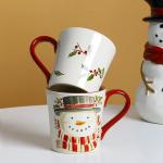 Creative Snowman Mug Ceramic Cup Household Milk Breakfast Coffee Cup
