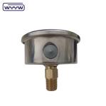 Industrial Oil Pump Axial Pressure Gauge Manometer 60mm Dial Size