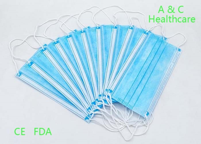4 Ply Foldable Medical Protective Face Mask With Beard Cover Respirator