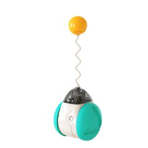 China Interactive Catnip Cute Pet Toys Electric Automatic Rotating Tumbler Cat Toy on sale