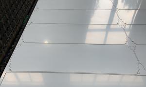 Wholesale 1220mm Self Adhesive Black&amp;White 70micron Laser Cutting Stainless Steel Film from china suppliers