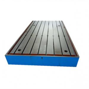China Durable HT250 T Slot Base Plate Good Wear Resistance With Water Channel on sale