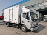 158HP 4L Engine Refrigerator Trucks Ice Cream Freezer Box Truck