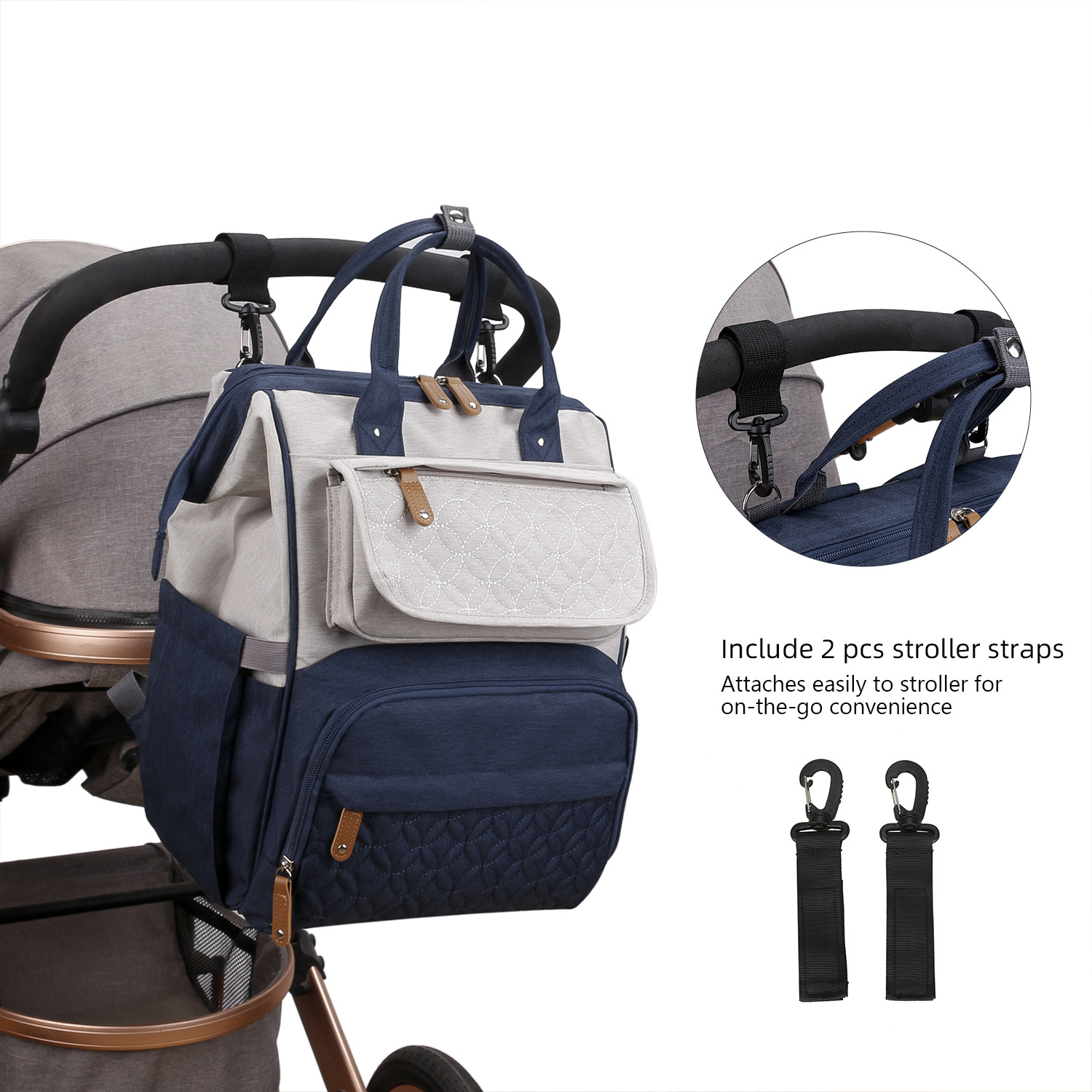 OEM ODM Maternity Nappy Bag ISO9001