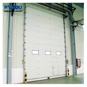 Wholesale Manual Hoist Odm Sectional Overhead Door 40cm/S from china suppliers