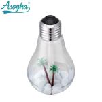 400ml Aroma Air Humidifier , Light Bulb Humidifier 153*88*88mm Size