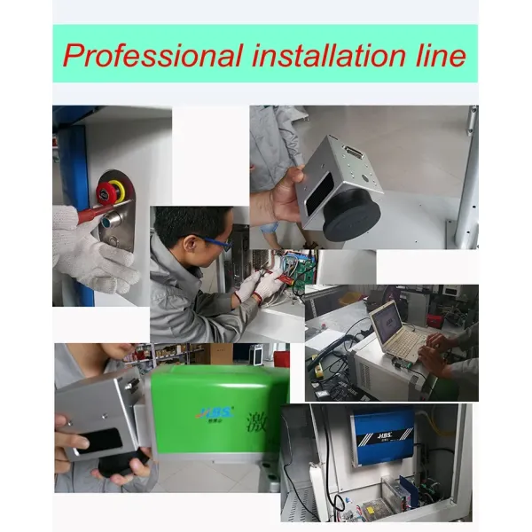 20W Fiber Laser Marking Machine for Industrial Bearings Code Marking