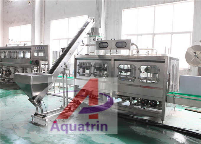 Automatic 5 Gallon 18.9L Bottle Barrel Water Washing Filling Capping Machine 5
