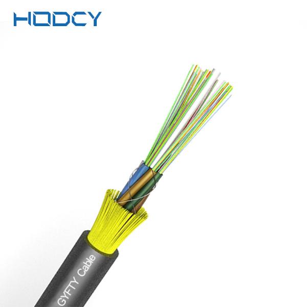GYFTY Outdoor Fiber Optic Cable High Voltage Aerial G657A G652D FRP Strength