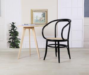 Wholesale 80cm Height Black Thonet Bentwood Chair / Tomile Bentwood Rattan Chairs from china suppliers