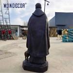 Wonders Missionary Bronze Statues Sculpture Modern Life Size