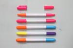 Double tip cheap price highlighter marker