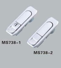 MS738 push to open latch push button locks Panel Cabinet Handle Lock