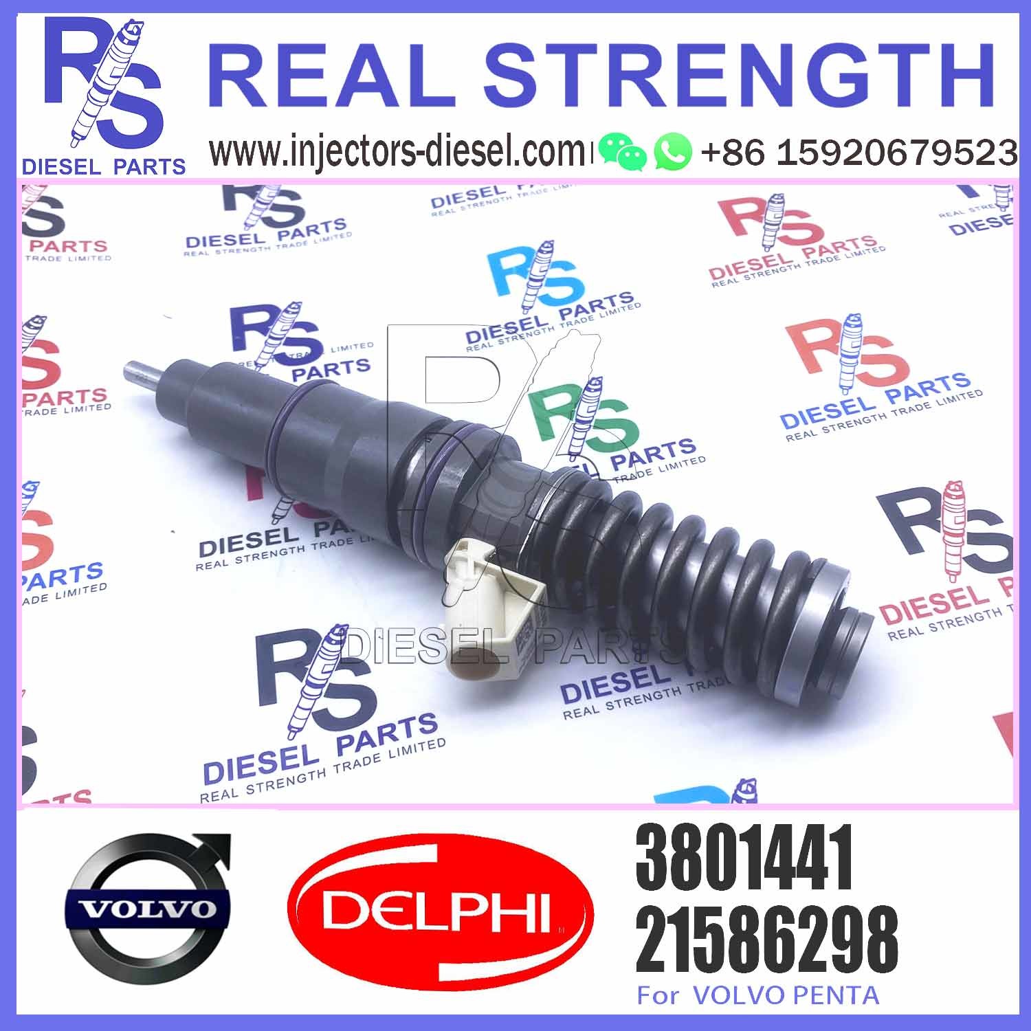 21586298, 3801441 BEBE4C17001 9.5 MM BORE L235PBC E1 VOL-VO / VOL-VO PENTA VOL-VO PENTA