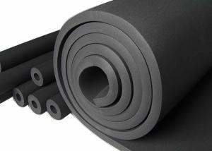 Wholesale Durable Nontoxic Rubber Foam Insulation Roll , Anticorrosive Elastomeric Foam Sheet from china suppliers