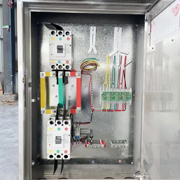Electrical Control Power Distribution Cabinet Indoor Distribution Box Stainless Steel