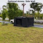 Outdoor 4WD 180 Degree Awning With LED Light 3-4 People 2.5 Meter