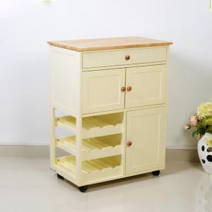 Wholesale Height 91.3cm Minimalist Style French Wine Bottle Rack With 4 Wheels from china suppliers