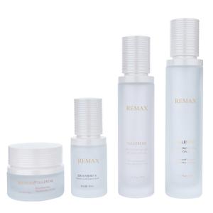Wholesale 40ml/100ml/120ml/50g Glass White Cylindrical Frosted With White Lid For Cosmetic Packaging Bottle from china suppliers