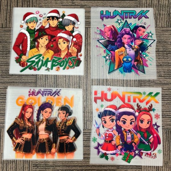 Machine Washable High Stretch Customizable Designs DTF Transfers Heat Transfer Stickers for Apparel Branding