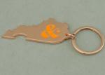 Copper Plating Logo Key Chain Advertising Keychains Zinc Alloy Bottle Opener