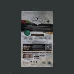 Resealable PET AL Pet Food Package NY PE Flat Bottom Stand Up Pouch