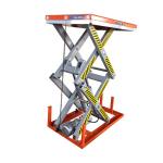 Stationary Heavy Duty Scissor Lift Platform 2000kg Max Height 1780mm Double