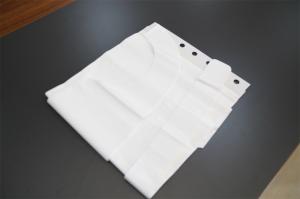 Wholesale Plastic Polythene Disposable Medical Apron LDPE/HDPE Black Flat pack Aprons on roll Smooth Embossed Yellow Pink from china suppliers
