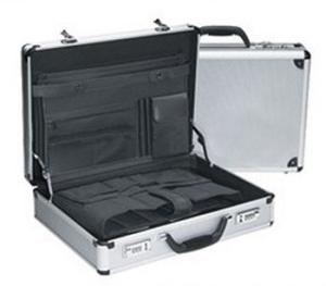 Wholesale OEM ODM Aluminum Briefcase Attache , Small Hard Metal Aluminum Metal Suitcase from china suppliers
