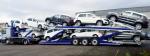 12 Tire Number 3 Axles 6-10 Cars Transport Semi Trailer with Double Deck Car