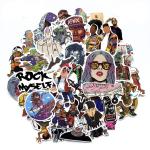 Hip Hop Style PVC Sticker Printing Variety Stickers Set Waterproof Laptop