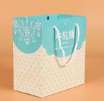 Custom Luxury Gift Garment Paper Shopping Bags With Logo Print