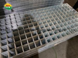 China 180x90cm 10x10cm Hole Welded Wire Mesh Panels Heavy Galvanized Anti Rust on sale