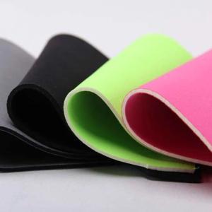 Wholesale Single Side 70 Shore A 1mm CR Laminated Neoprene Fabric By The Yard from china suppliers