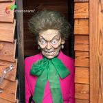 Animatronic Human Life Size Simulated Human In Toilet For Theme Park Decoration