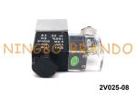 1/4" 2V025-08 Airtac Type Fluid Control Pneumatic Solenoid Valve 2/2 Ｗay Direct