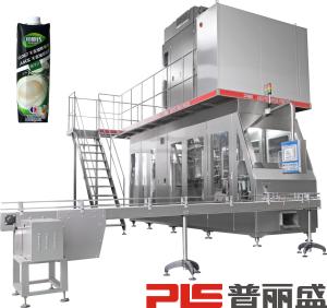 Wholesale 1000ml Prisma Aseptic Carton Filling Machine for Juice 6000PPH from china suppliers