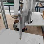 Round Glue Dispensing Machine Four Stations Glue Dispensers For A60 A80 Bulb