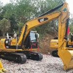 313DL Used Caterpillar Excavators Machine CATC4.4 Engine 0.53m3 Bucket Capacity