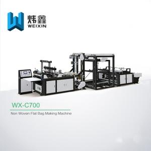 Wholesale Flat Bag Non Woven Bag Making Machine / High Speed Fabric Making Machine from china suppliers