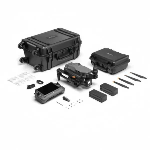 Dji Matrice 30t Agriculture Drone Equipped with a Laser Rangefinder and an Infrared Thermal Imaging Camera
