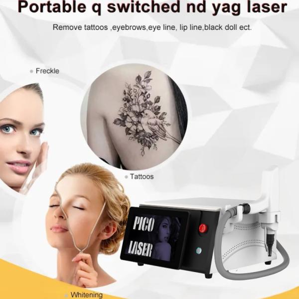 Q Switched Laser, ND YAG Laser, Tattoo Removal Device, Pigment Removal Machine, Professional Laser Equipment, High Power Laser, Carbon Peeling Machine, Freckle Removal Laser, Acne Treatment Device, Skin Whitening Laser