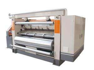 China 380V Single Facer Corrugated Machine 150m/Min Fingerless Type Width 1800mm on sale