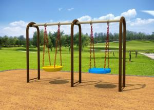 Wholesale 1-2 People Sit Childrens Swing Set With Dissimilar Chair 2.5CBM Volume KP-G012 from china suppliers