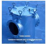 Marine Coarse Water Filter Model AS250 CB/T497 Carbon Steel Galvanized Body,